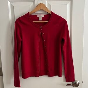 Banana Republic Cherry Red Sweater